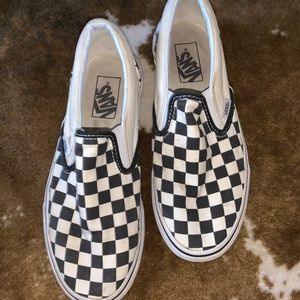 Checkered Vans